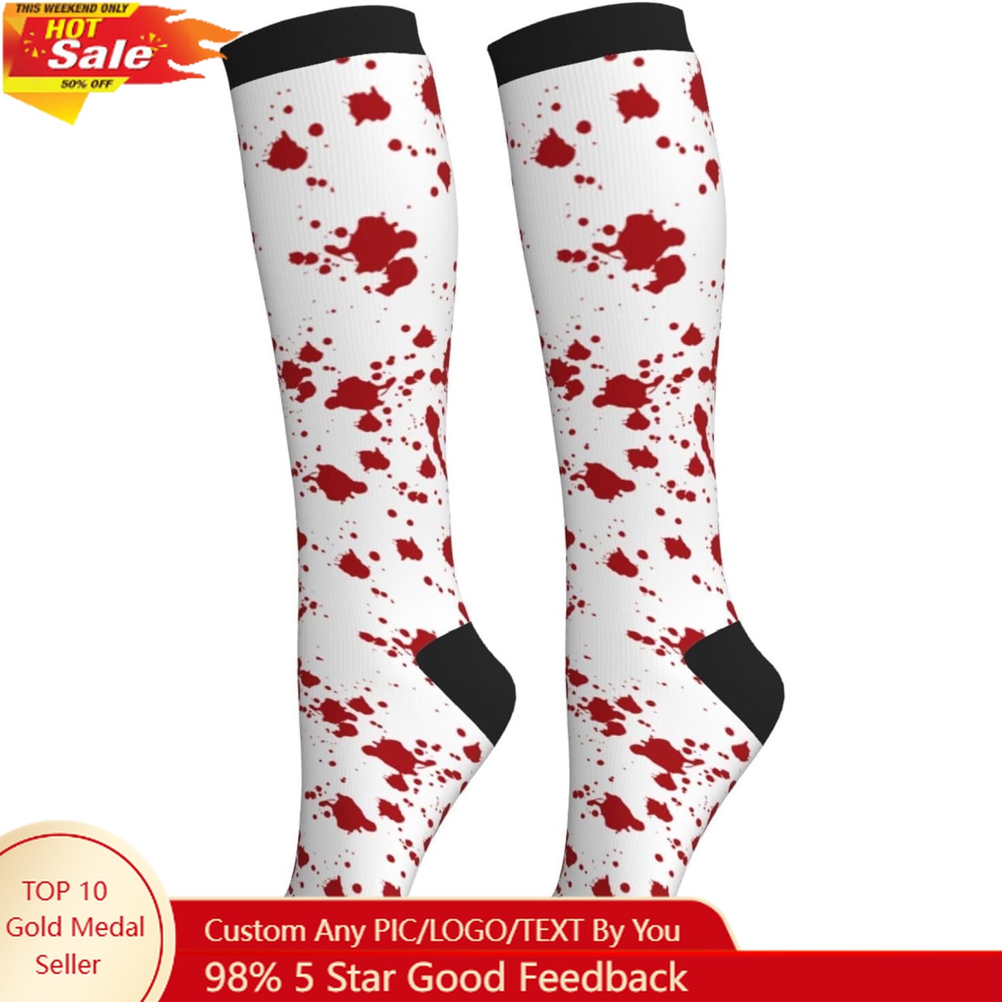 Knee High Sock Women - Calzini a compressione Calzini di supporto