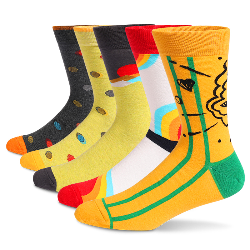 5 paia di calzini divertenti d - Cotton Crew Sock Pack recensione e prezzo